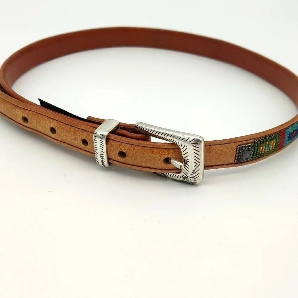 Brighton Vintage Southwest Style Belt M/30